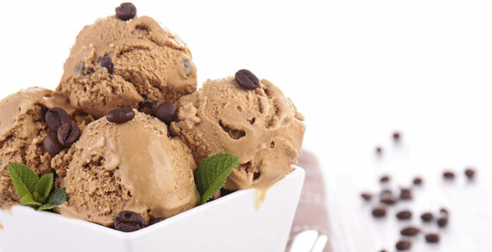 Gelato al caffè fatto in casa