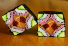 Sushi creativo arte