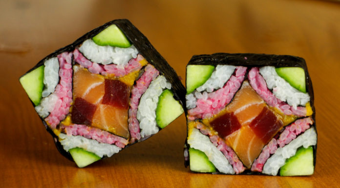 Sushi creativo arte