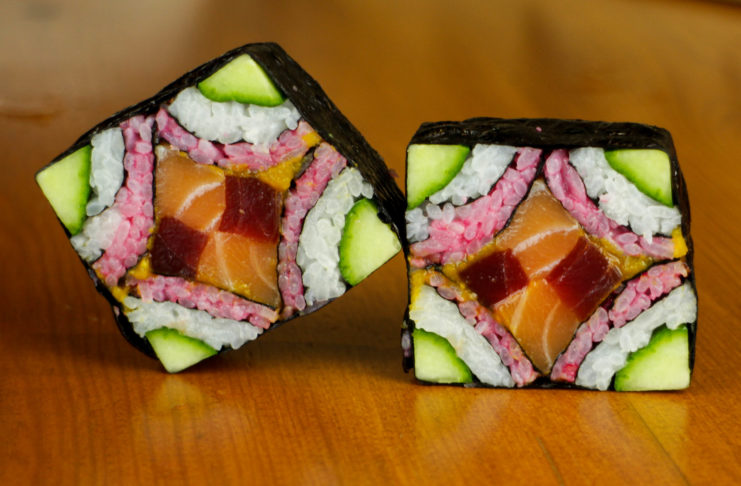 Sushi creativo arte