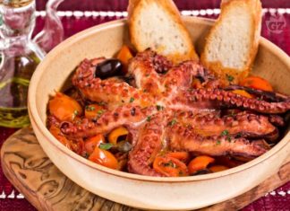 Polpo alla Luciana