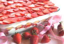 tiramisù alle fragole