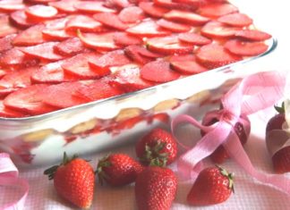 tiramisù alle fragole