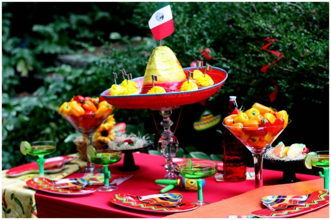 Piatti Festa Messicana per tavola o buffet in stile in messicano