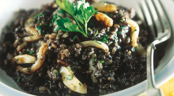 Risotto al nero di seppia