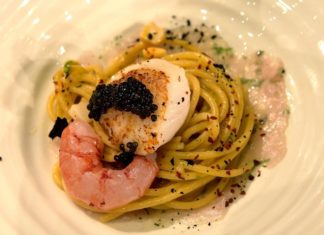Carbonara di mare, la pasta più buona del mondo