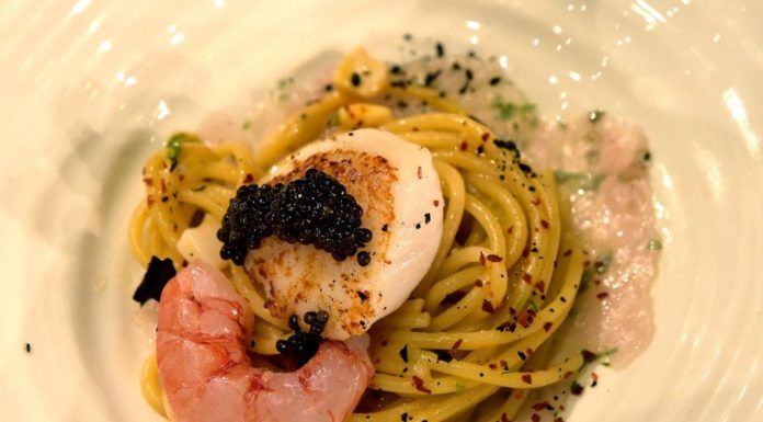 Carbonara di mare, la pasta più buona del mondo