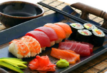 sushi e sashimi