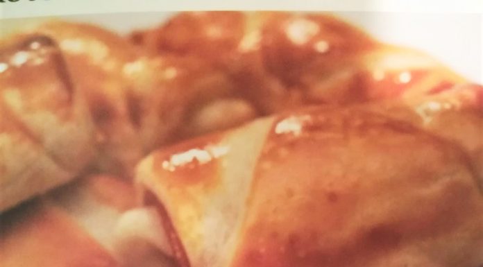 rotolini con prosciutto cotto