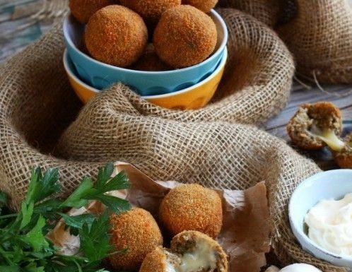 Deliziose polpette… ai funghi