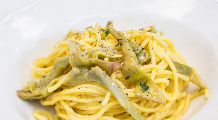 carbonara vegetariana