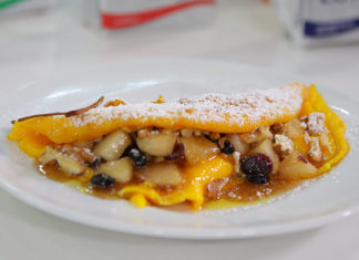 omelette soufflé alla frutta