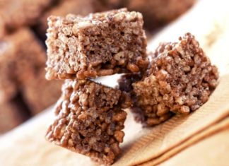 dolcetti al Mars e riso sofiato
