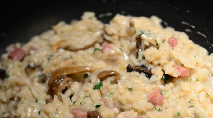 risotto del boscaiolo