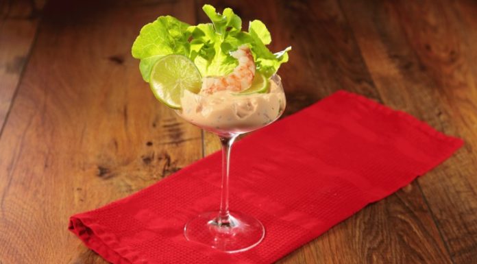 Cocktail di gamberetti al Brandy