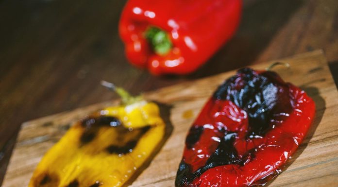 come spellare i peperoni