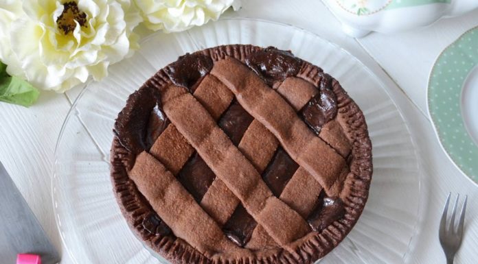 crostata nutella e caffè