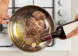 cucinare con il vino