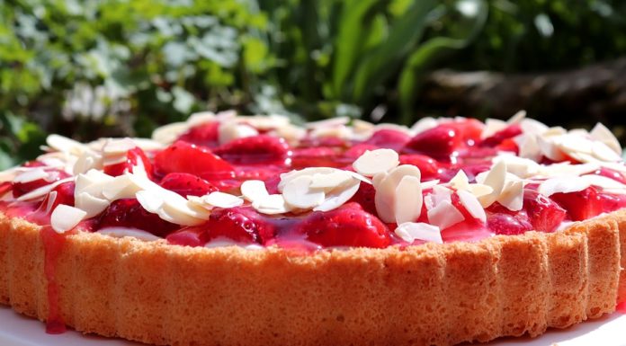torta fresca alle fragole
