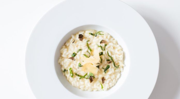 Risotto al tartufo nero
