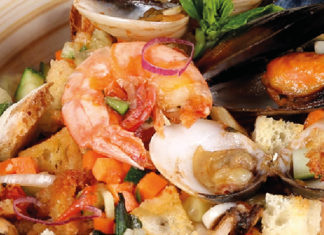 Panzanella di pesce