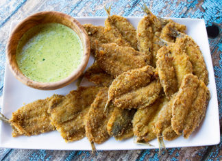 Sardine fritte