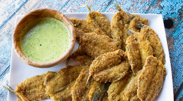 Sardine fritte