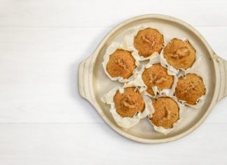 muffin salati con speck e caciocavallo
