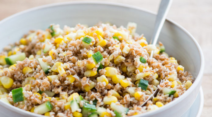 taboulé di cetrioli e avocado