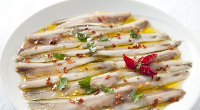 acciughe al limone