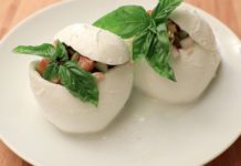 barchette di mozzarella