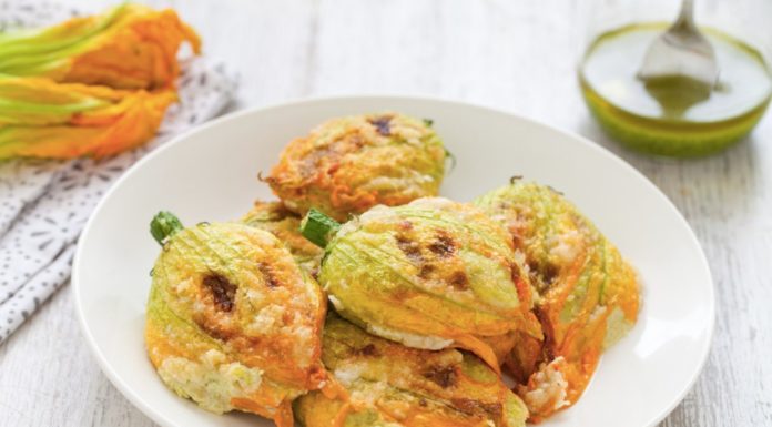 fiori di zucca ripieni