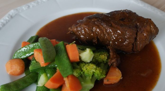 Involtino di manzo con carciofi