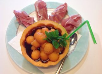 prosciutto e melone al porto