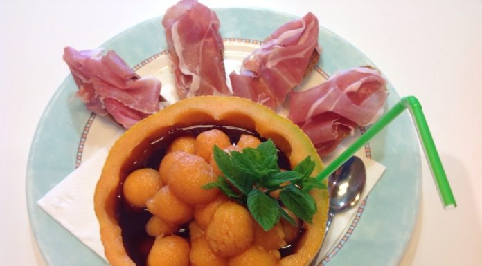 prosciutto e melone al porto