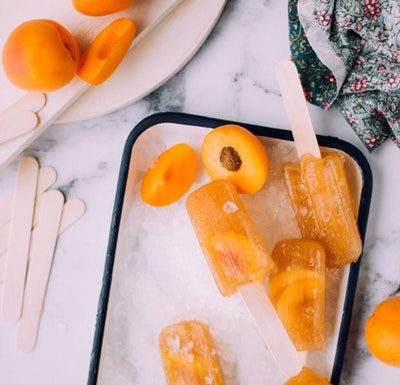 ghiaccioli all'albicocca