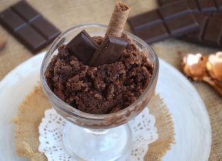 granita siciliana al cioccolato