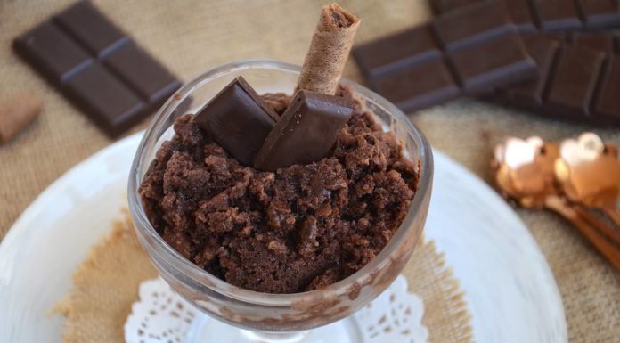 granita siciliana al cioccolato
