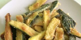 zucchine croccanti al forno