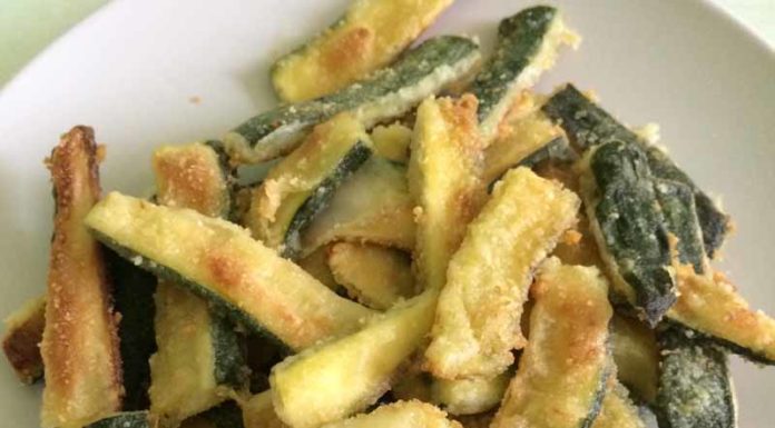 zucchine croccanti al forno