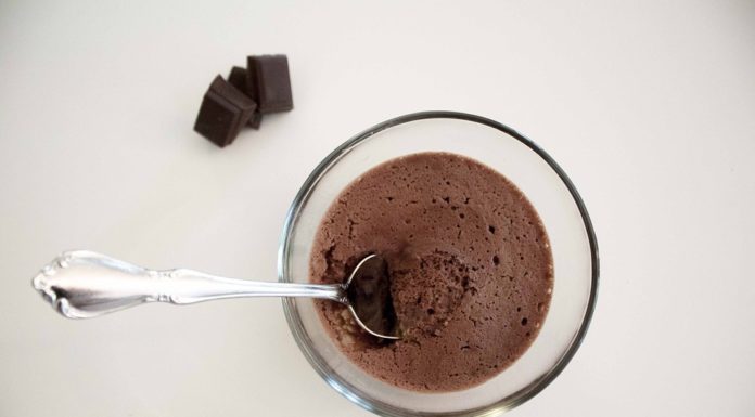 mousse di tofu e cioccolato