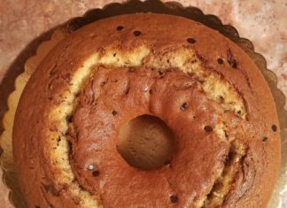 Ciambellone variegato alla Nutella Bimby