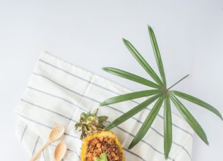 Riso all'ananas
