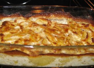 Patate al forno al gorgonzola