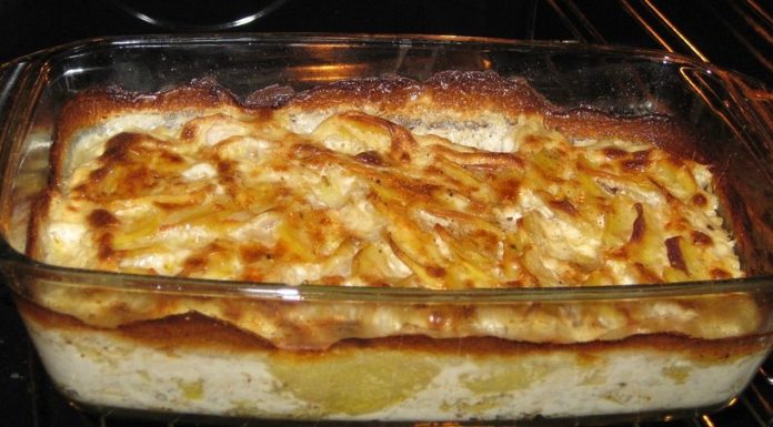 Patate al forno al gorgonzola