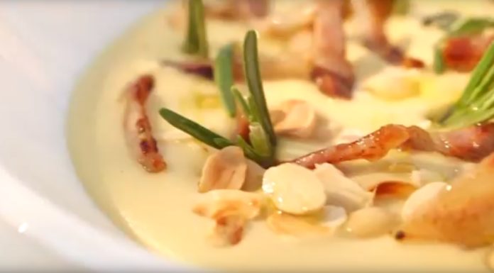 zuppa di ceci bianchi