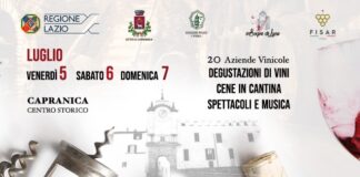 Tuscia Autoctona, Giro di Vini a Capranica 5-6-7 luglio