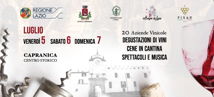 Tuscia Autoctona, Giro di Vini a Capranica 5-6-7 luglio Tuscia Autoctona, Giro di Vini a Capranica 5-6-7 luglio
