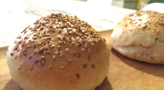 Panino per Hamburger fatto in casa Panini per Hamburger