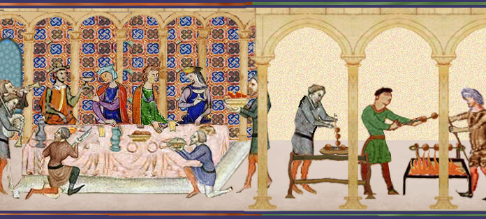 “Pomi d’arancia”: le polpette al tempo dei Normanni Polpette alla Tavola di Guglielmo il Rosso. Ricostruzione immaginaria di Fabrizio Mangoni